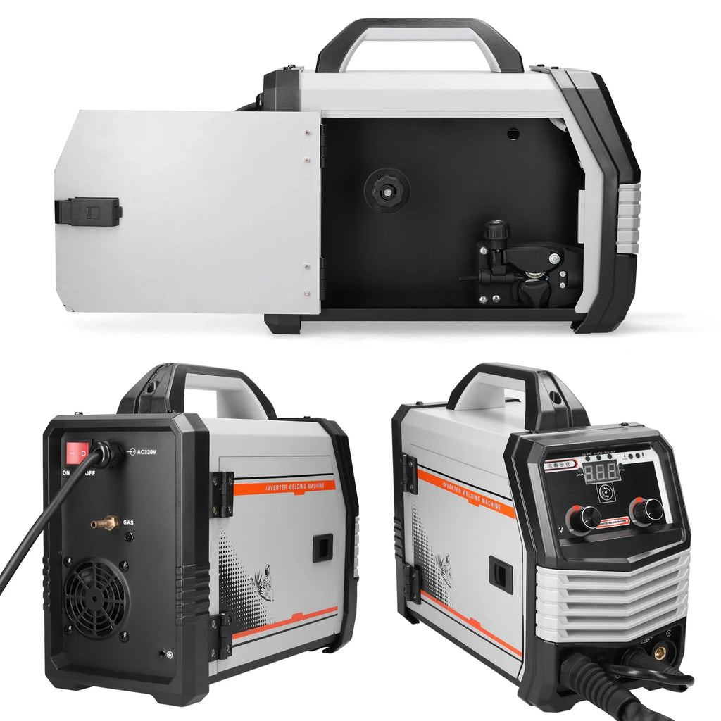 Multi funcional 2IN1 MIG MMA-160A inversor máquina de solda multifuncional portátil máquina de solda inteligente