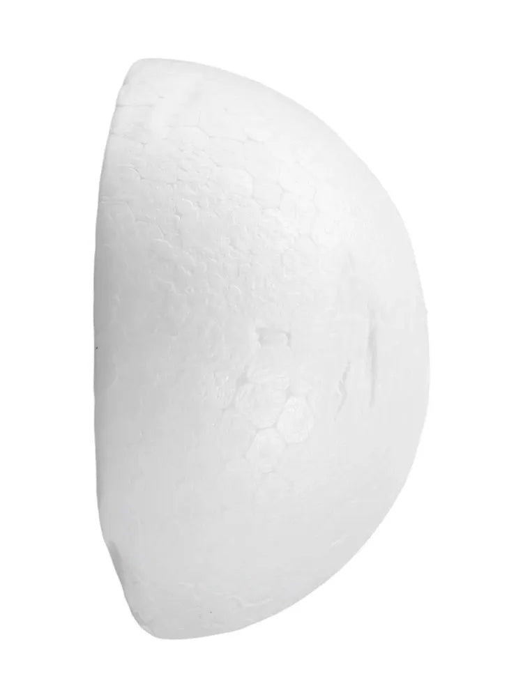 7.5/8/9/10/12/15cm meia redonda poliestireno bolas de espuma para diy natal crianças pintadas festa de casamento bolas de flores decoração