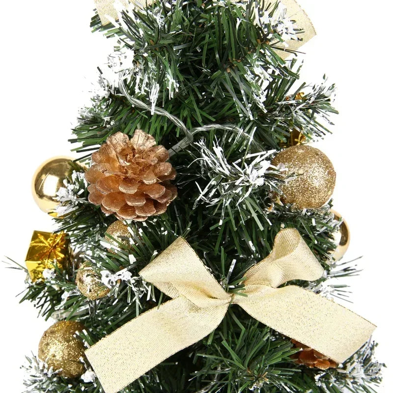 40cm led árvore de natal nightlight led luz pinho agulha árvore mini árvore de natal decoração de mesa ornamento presente de ano novo