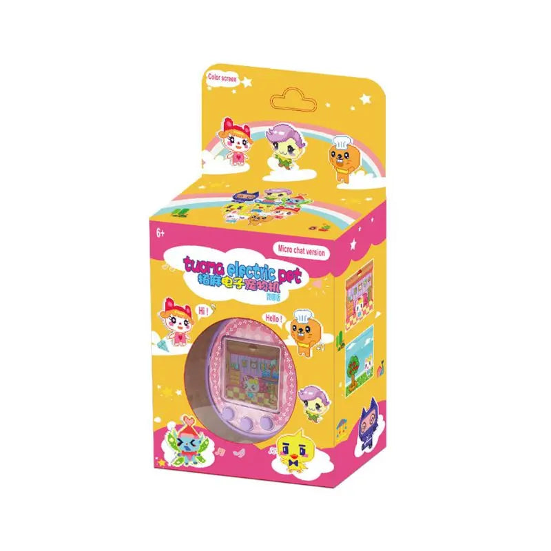 Mini animais estimação eletrônicos brinquedos 8 animais estimação 1 virtual cyber USB carregando micro chat pet