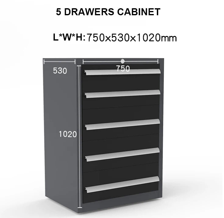Conjuntos de ferramentas de armazenamento de ferramentas de nível industrial Garagem modular Bancada de trabalho de nível industrial resistente OEM ODM Garagem personalizável
