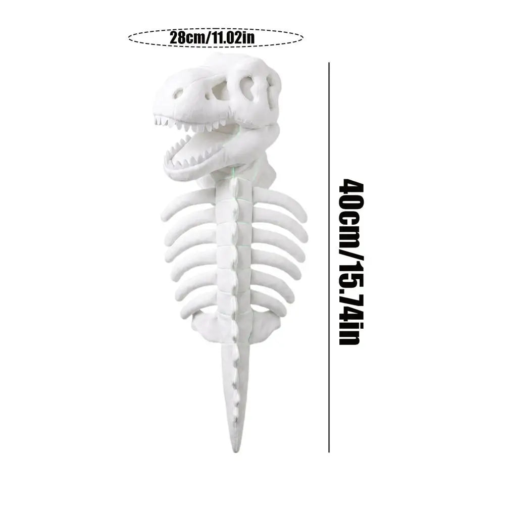 Fantasia de Esqueleto de Dinossauro para Gatos, Roupas de Fantasia para Animais de Estimação, Fantasia de Dinossauro para Festa de Halloween
