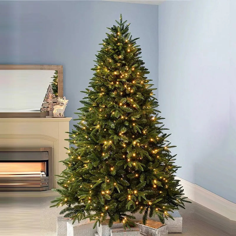 Decore a árvore de Natal em 2027. Material misto de PE de alta qualidade. Design Seguro. 1,2 a 2 metros. Ideal para encontros familiares.