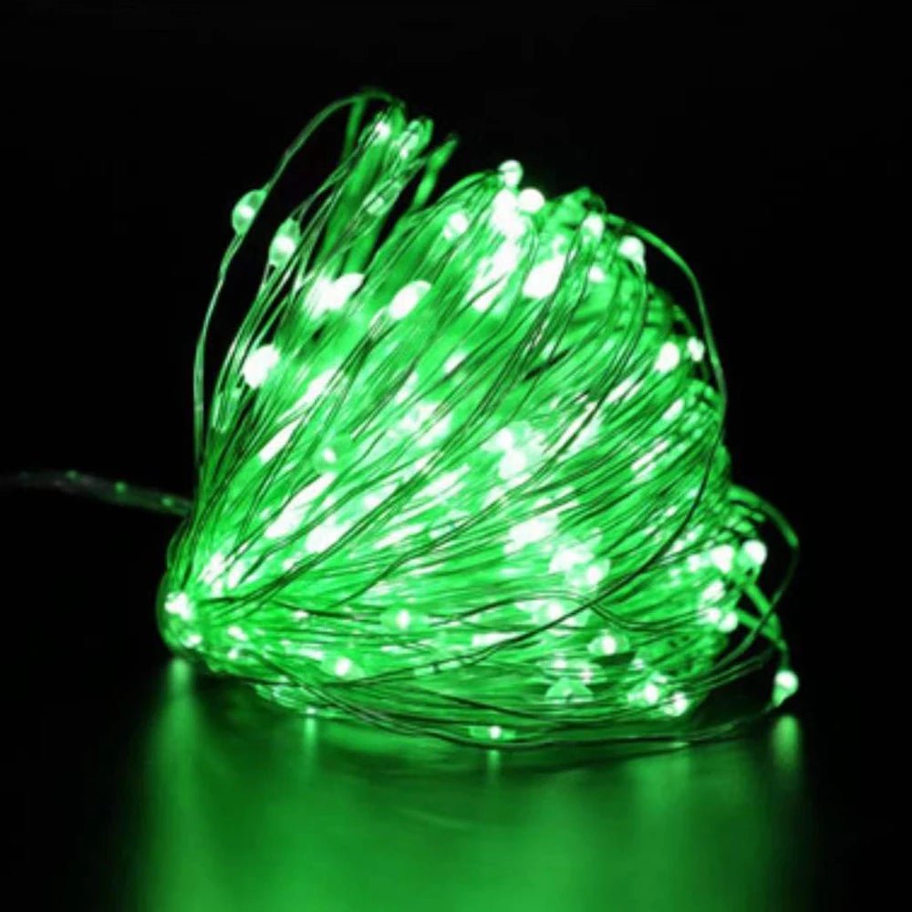 Outdoor LED Fairy Light String para o Natal, fio de cobre impermeável, decoração da guirlanda, casamento - Kasa & Pet