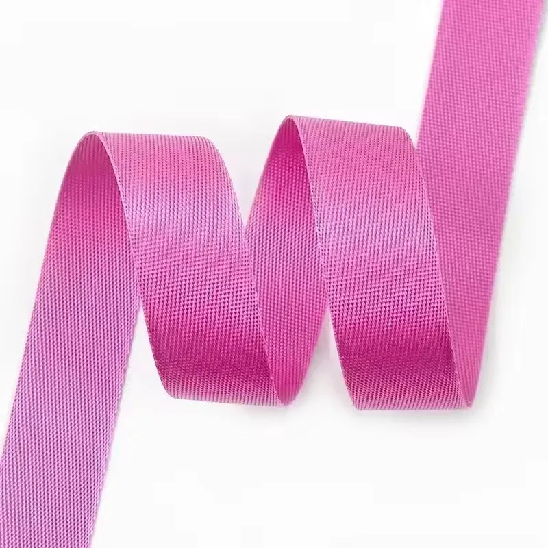 Fita de Nylon de 5M 20/25/32/38/50mm para Alça de Mochila, Coleira de Pet, Cinto de Segurança, Fita Decorativa