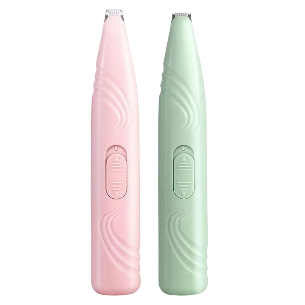 Máquina de tosa elétrica portátil para animais de estimação, tesoura de tosa para cães, aparador silencioso, cortador de pelo para filhotes, tosa de olhos, patas, hamsters e coelhos.
