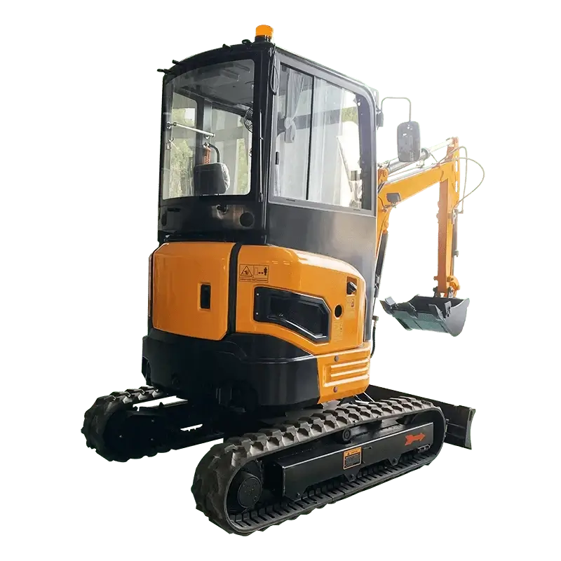 Mini escavadeira de 2,5 toneladas CE EURO5, mini escavadeira doméstica de 1 tonelada, 2 toneladas, EPA, tipo esteira, com motor, para venda.