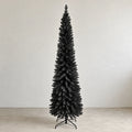 Árvore de Natal artificial preta, árvore decorativa para o Halloween, ideal para casa, escritório ou festas