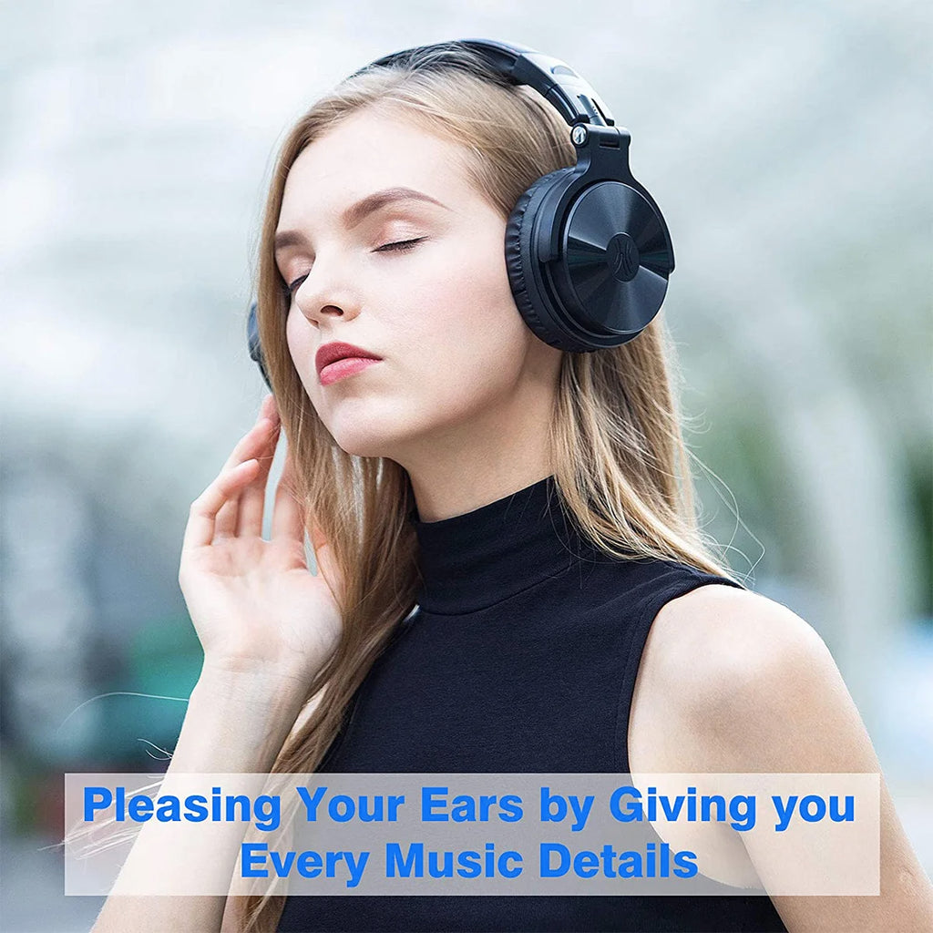 Oneodio Wireless Headphones Bluetooth 5.2 Headset Over Ear Stereo Super Bass Earphones With Microphone For Phone PC Sport