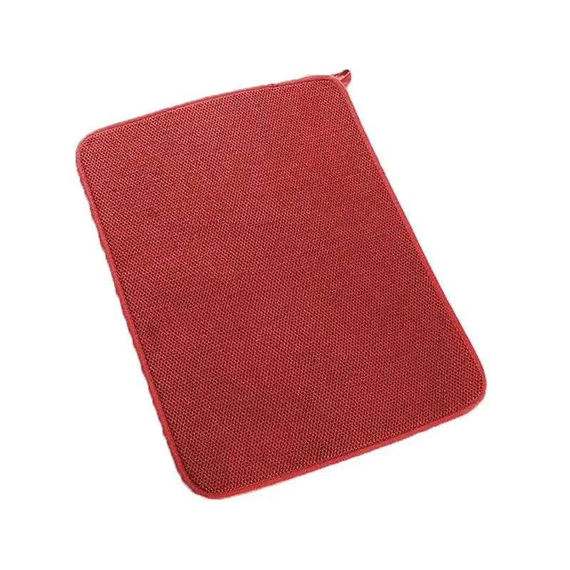 Tapete de secagem de prato no armário tapetes de mesa absorvente de microfibra antiderrapante resistente ao calor almofada de drenagem