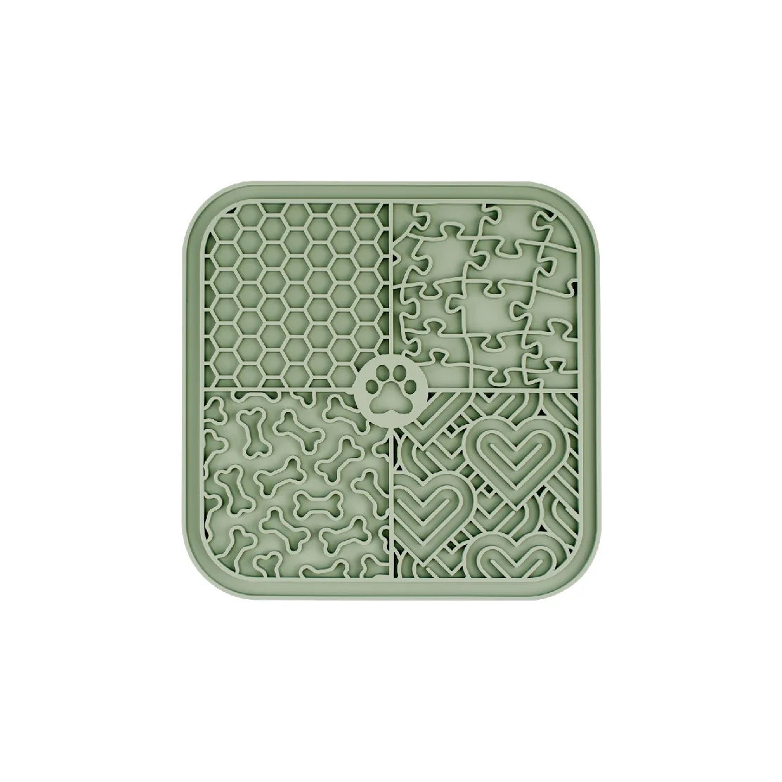 Tapete de Silicone para Lamber para Cães e Gatos, Almofada de Alimentação Lenta, Alívio da Ansiedade, Banho e Higiene, Suprimentos para Animais de Estimação Kasa & Pet