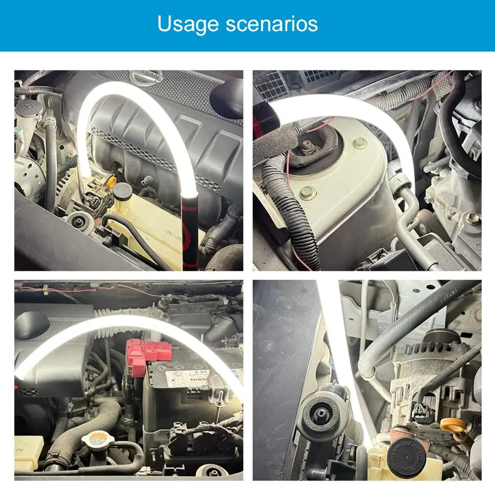 Fita de Luz LED Multifuncional Flexível Conveniente de Alta Potência para Manutenção e Ferramenta de Iluminação Externa