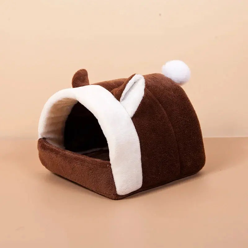 Animais de estimação inverno calor algodão ninho hamster pequeno suprimentos para animais de estimação confortável calor envoltório ninho hamster casa cama de algodão Kasa & Pet