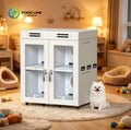 Secador de Pelos para Cães e Gatos, Soprador Potente para Tosa, Motor Silencioso, Múltiplas Configurações de Velocidade, Secagem Rápida para Pelos Grossos e Longos