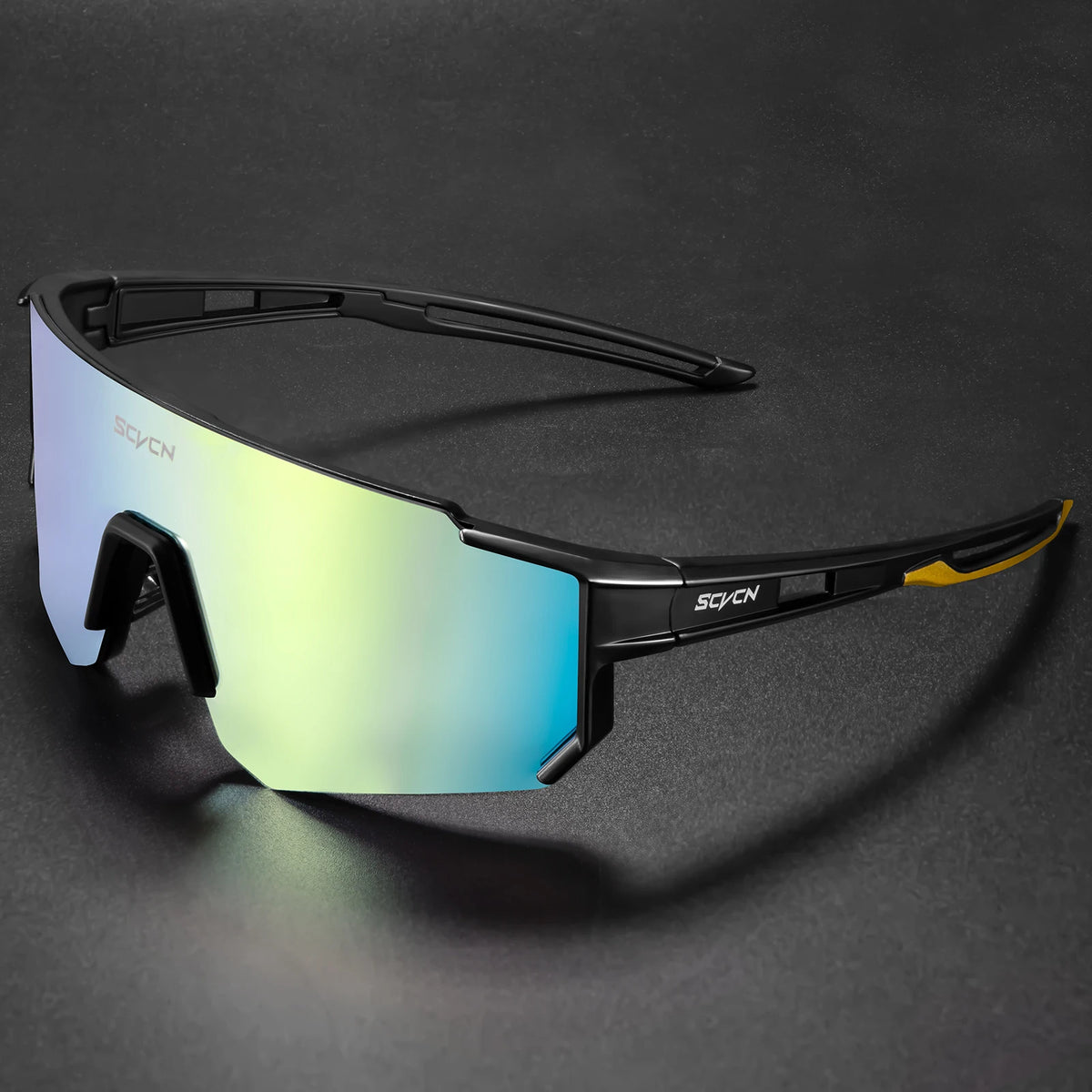 SCVCN Outdoor Cycling Sunglasses Men's MTB Bike Glasses Sports Mountain Climbing Fishing Women's Bicycle Cycling UV400 Goggles