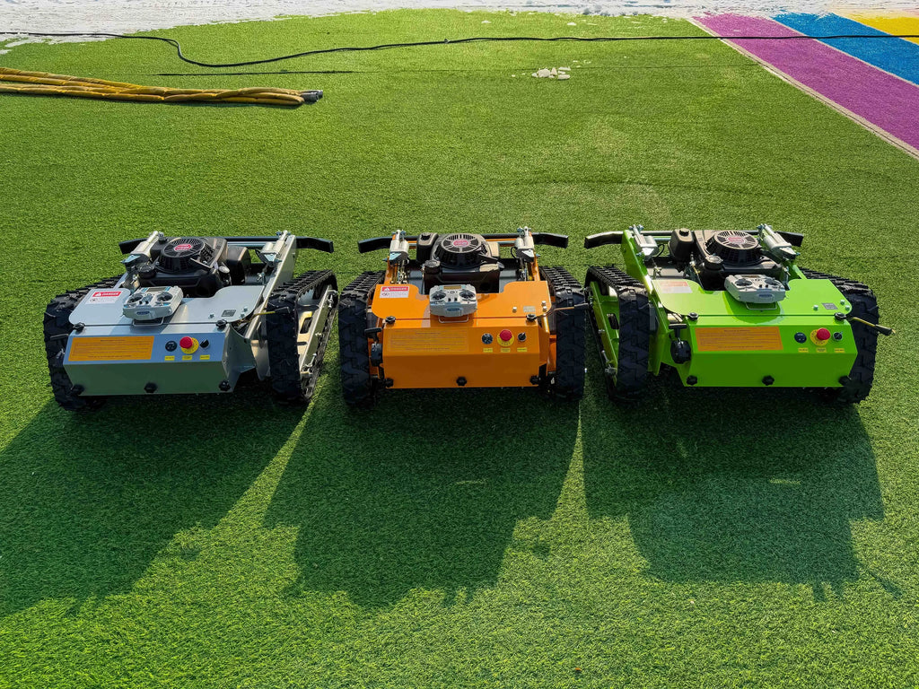 O Cortador de Grama Automático Tem Alta Potência e É Fácil de Operar. O Mini Cortador de Grama Agrícola Conquista Todos os Terrenos