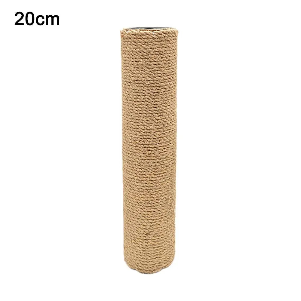 Poste Arranhador de Sisal para Gatos, Brinquedo Anti-Arranhões para Cuidado das Garras, Peças de Reposição Destacáveis DIY para Árvore de Gatos