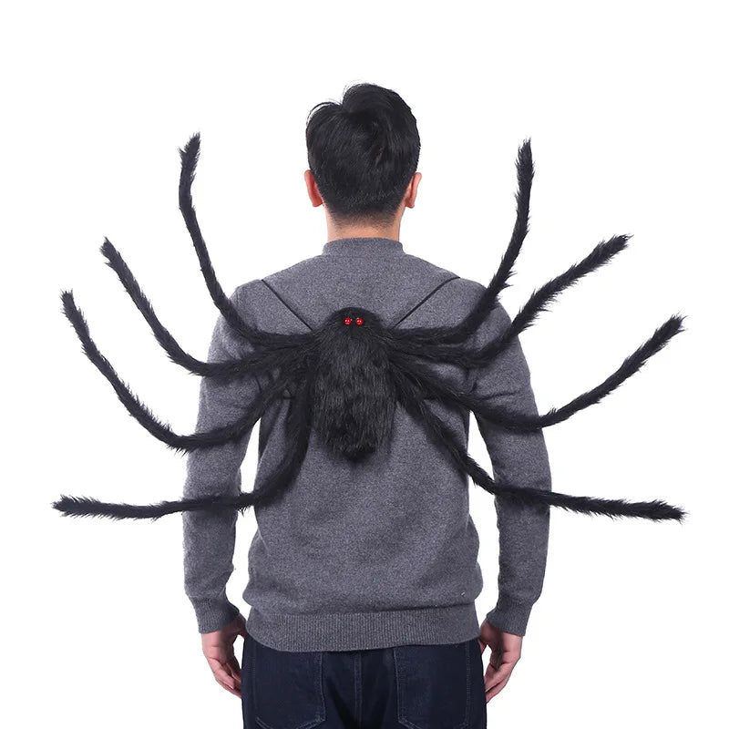 Decorações de festa de fantasia de aranha de Halloween - adereços de doces com alças para decoração de crianças adultas