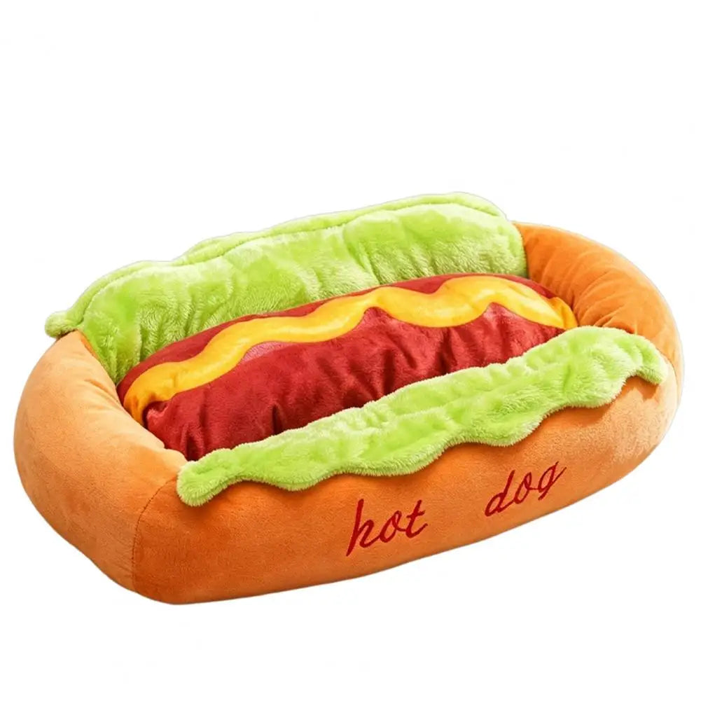 Cama para Animais de Estimação, Cama Confortável em Formato de Cachorro, Tapete para Canil, Fibra Macia, Quente, Removível, Lavável, Impermeável para Cães e Gatos