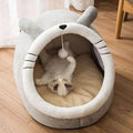 Cama para Gatos A1 Deep Sleep, Cama para Animais de Estimação com Desenho Animado, Dobrável, Removível e Lavável, Cama para Dormir para Cães Pequenos, Tapete, Bolsa, Caverna, Cama para Gatos