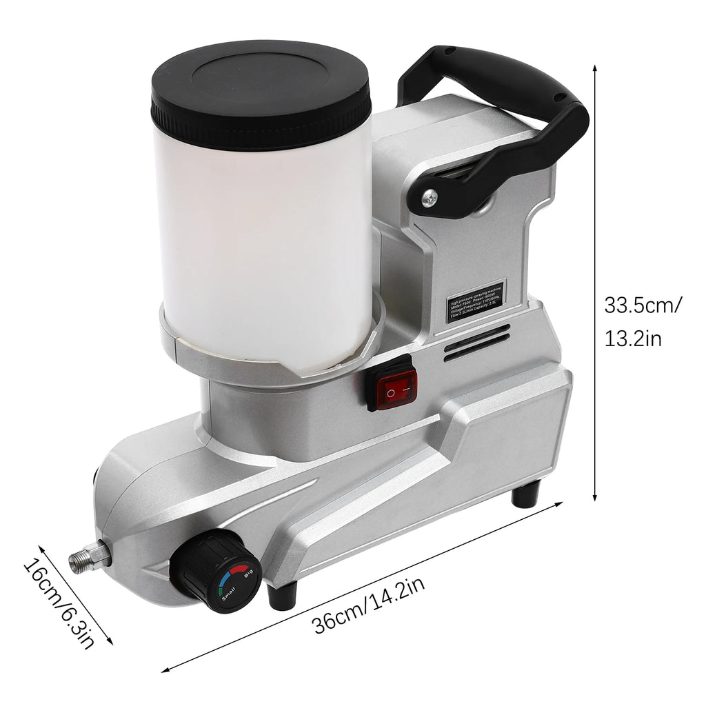 Pulverizador de Tinta Airless de Alta Pressão, Máquina Elétrica para Pintura de Látex, Ferramenta de Pintura