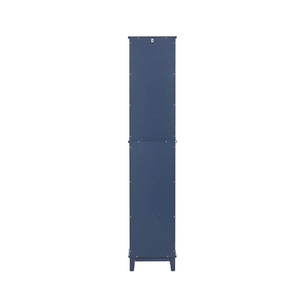 SoBuy BZR112 Guarda-roupa alto para banheiro, guarda-roupa estreito para banheiro, prateleira para banheiro, móveis para banheiro BHT aprox. 35x170x30