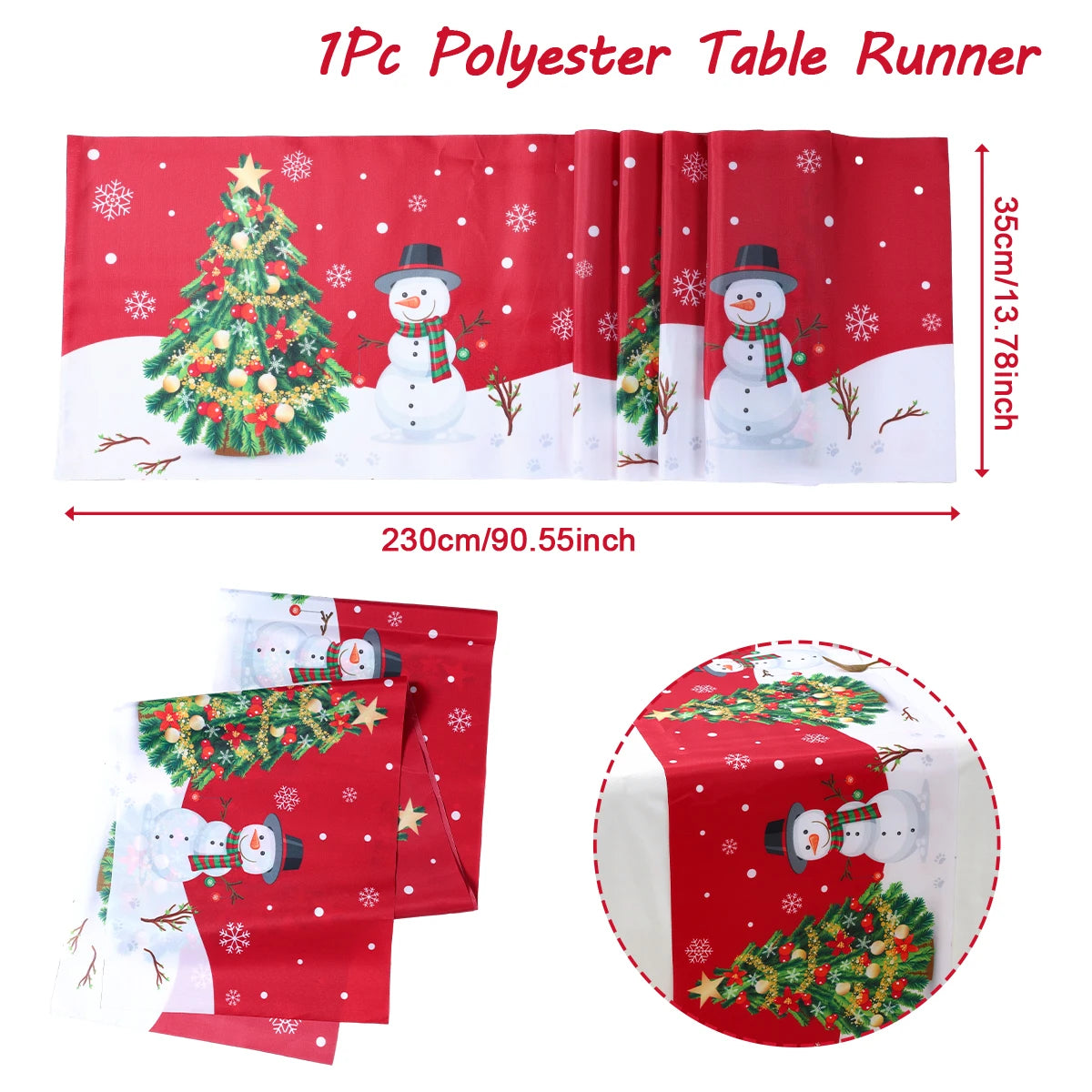 Natal papai noel corredor de mesa navidad natal noel árvore boneco de neve bandeira de mesa feliz natal decoração para casa 2025 ano novo 2026