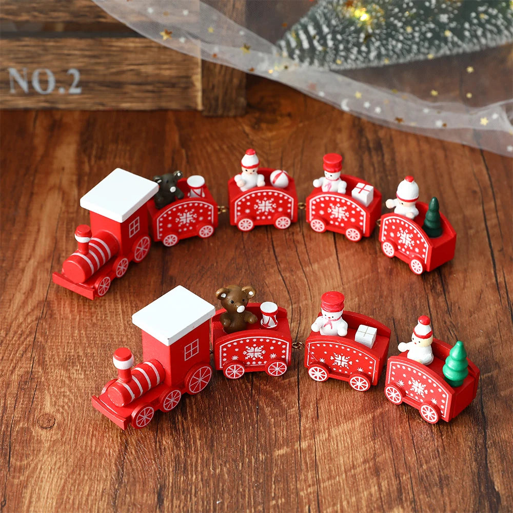 Decorações De Natal Trem, Mesa De Família, Decorações De Feliz Natal, Presentes De Feliz Ano Novo, Noel Natal Navida
