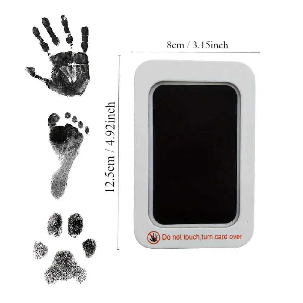 Kit de Impressão de Patas para Gatos e Cães, Almofada de Tinta Não Tóxica e Sem Contato para Lembranças de Animais de Estimação