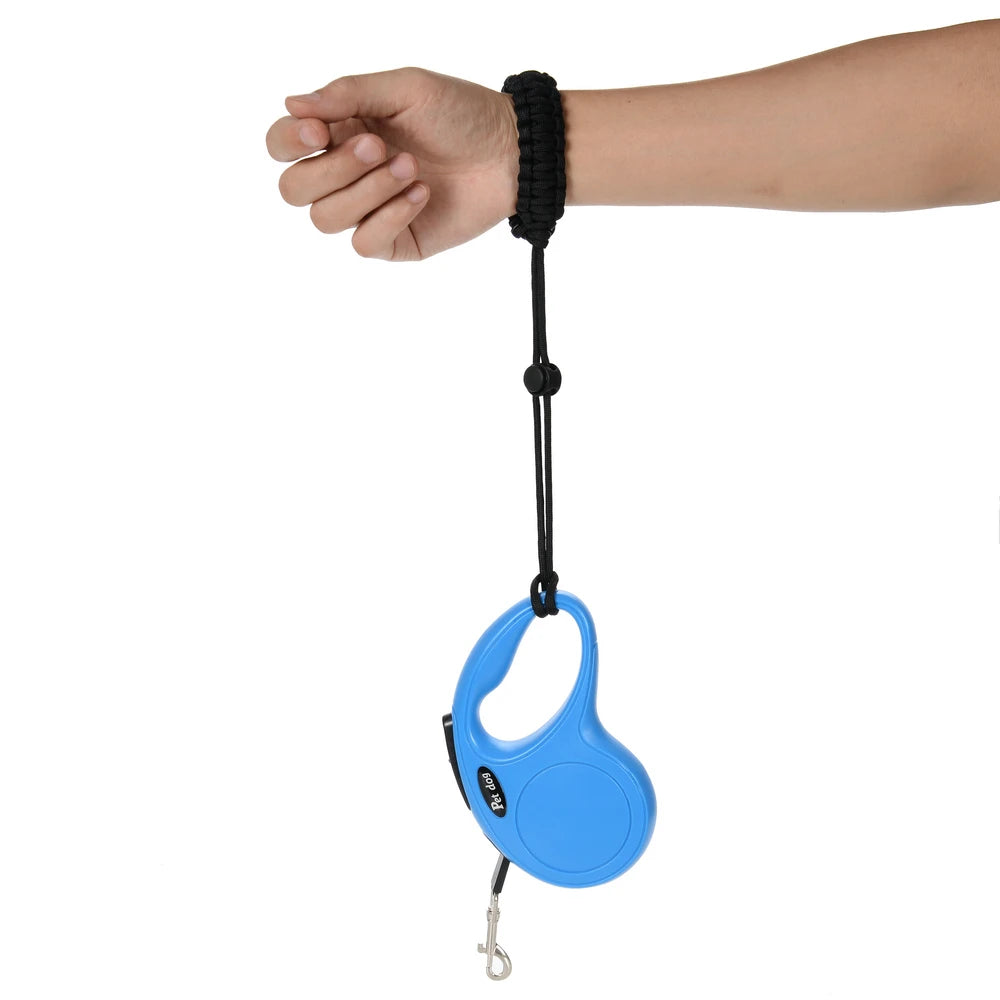 Trela de cachorro mão livre anti-queda pulseira ajustável para filhote de cachorro retrátil corda de tração chihuahua yorkie acessórios