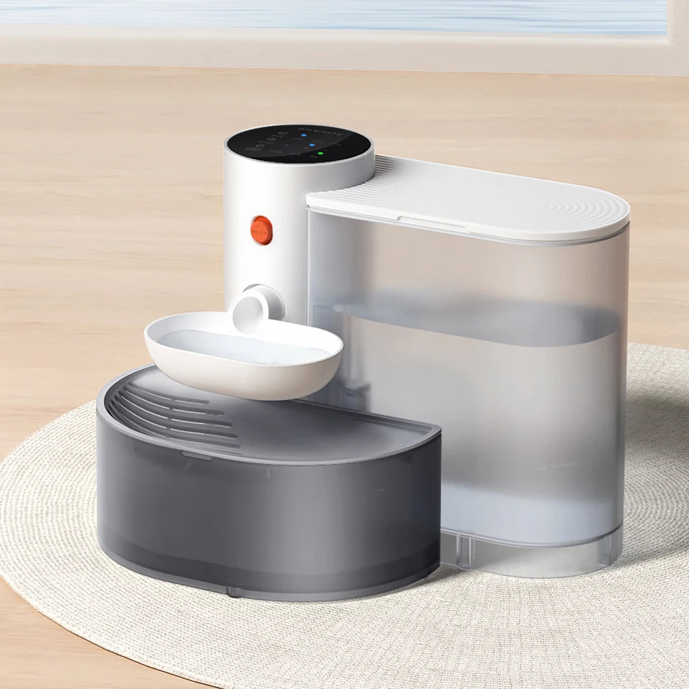 Fonte de água inteligente para animais de estimação, 3l/100oz, automática, fonte de água para gatos, sem filtro, dispensador de beber para gatos e cães pequenos