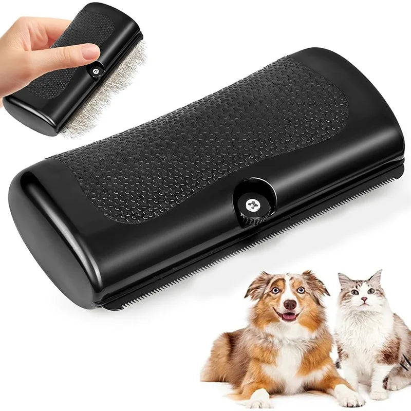 Escova Profissional para Remoção de Pelos de Animais, Escova Multifuncional Ergonômica para Cães, Ferramenta de Remoção de Pelos
