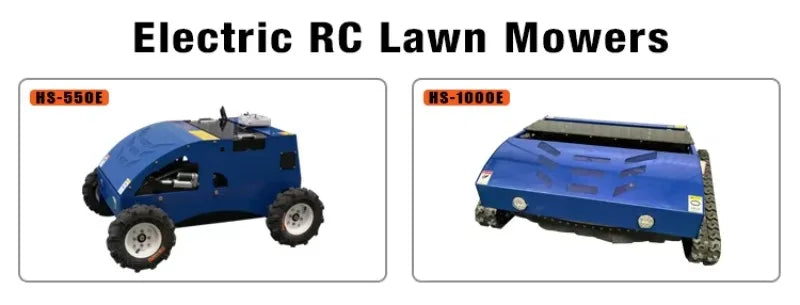 Cortador de Grama Elétrico Robótico de Esteira para Uso Doméstico, Personalizado, com Lâminas de 800mm, 1000mm, 1200mm, para Cortar Grama