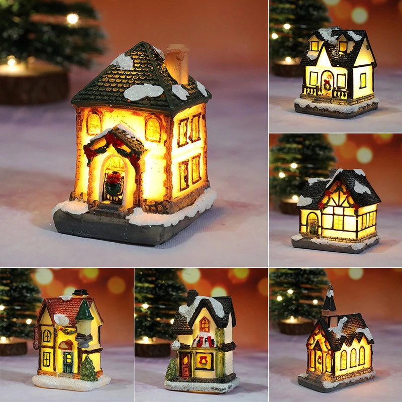 Decorações de Luzes de Natal para Casa, Enfeites, Presente de Natal para Crianças, Ano Novo 2025, Decoração de Natal, Luz Noturna para Quarto com Bateria