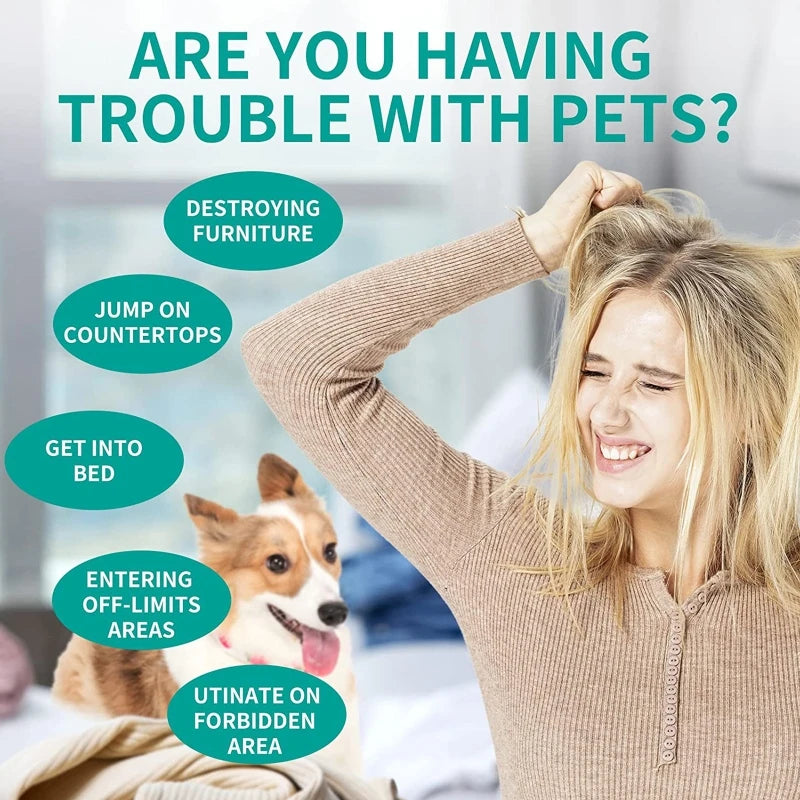 Tapetes de treinamento para animais de estimação para cães e gatos, mantendo os cães longe dos móveis