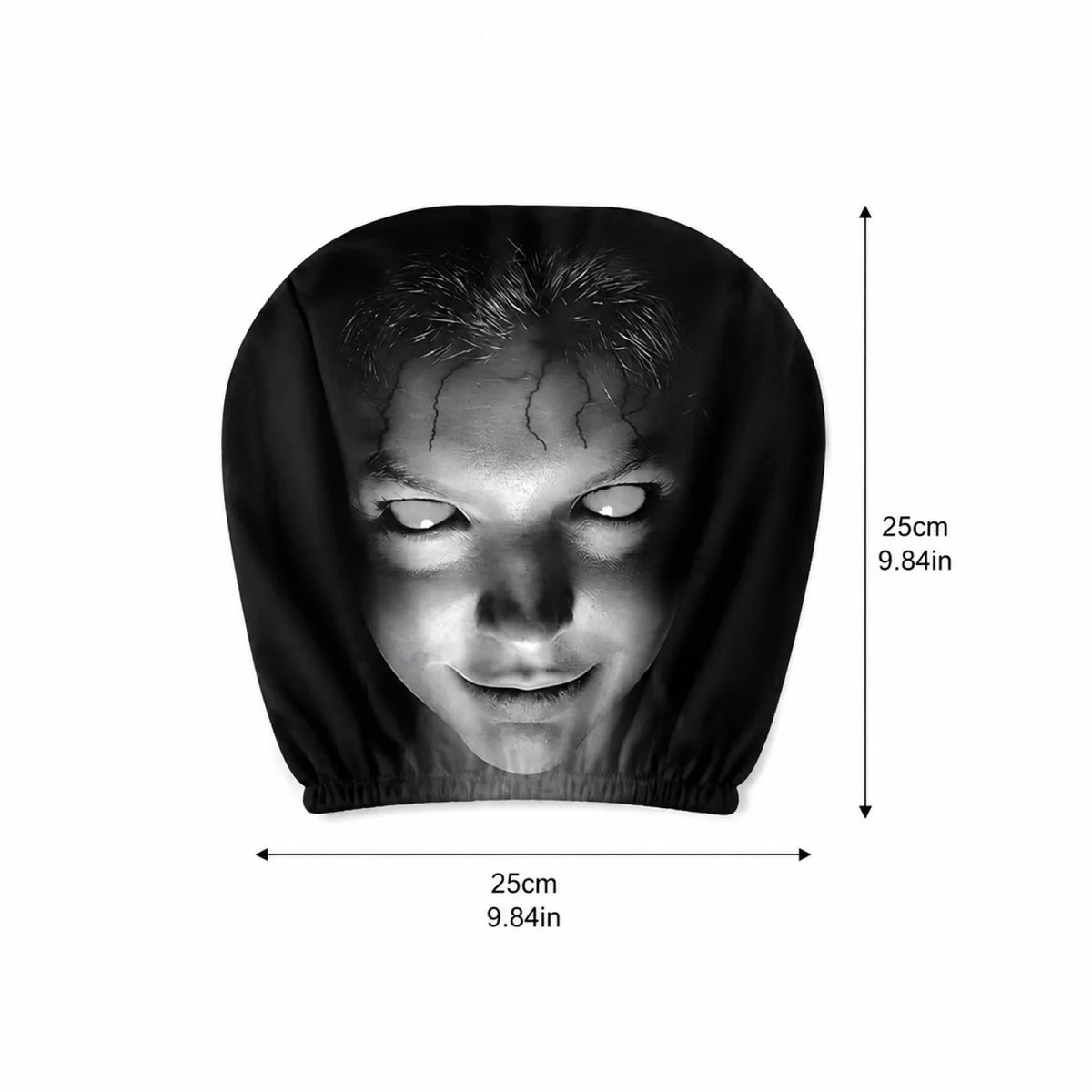 Capas de Apoio de Cabeça para Carro de Halloween: Protetores Divertidos de Desenho Animado para Encosto de Banco Dianteiro - Decoração Automotiva 2026