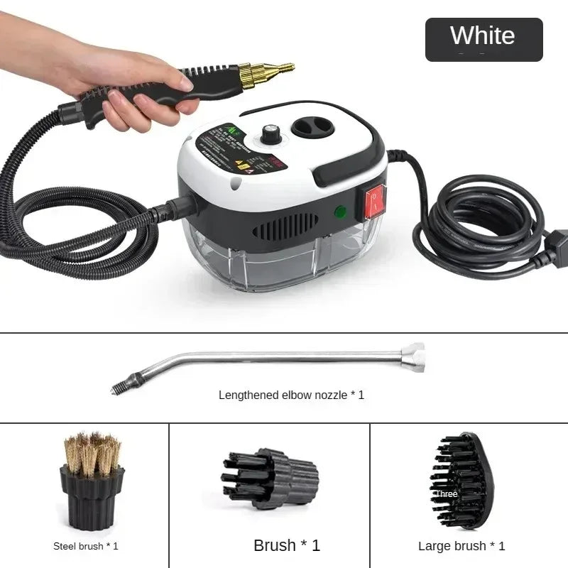 Limpador a Vapor Portátil de Alta Temperatura para Cozinha, Carro, Piso e Mais, 220V
