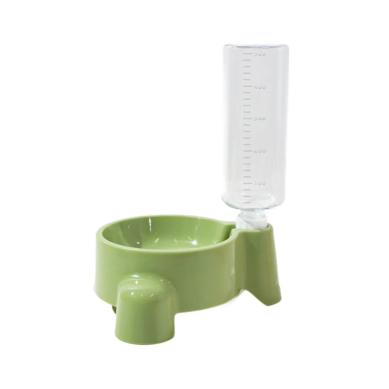 Garrafa de água para animais de estimação, alimentação automática de água para uma única tigela de água potável, filhote de cachorro, gato, dispensador de tigela, suprimentos para animais de estimação