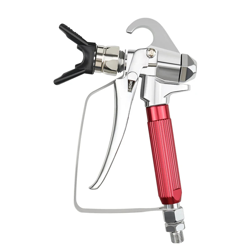 Pistola de Pulverização de Tinta Airless de Alta Pressão 3600 PSI com 4 Bicos e Protetor de Bico ou 6 Filtros para Pistola de Pulverização Airless