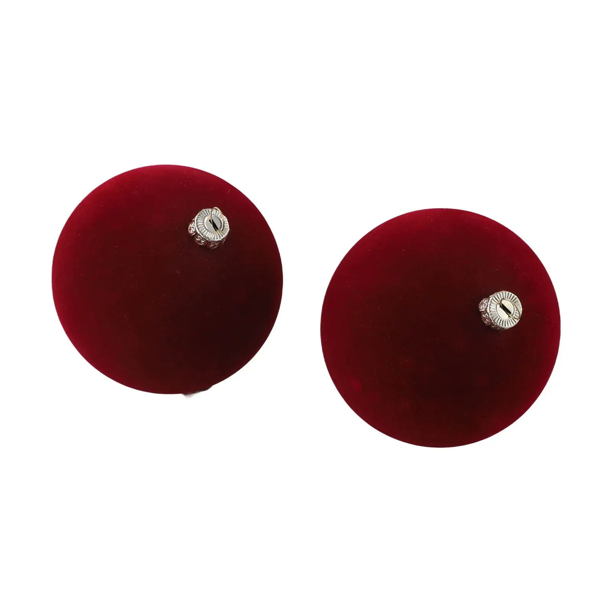 9 pçs 10cm bola de natal ornamentos árvore de natal pendurado pano de veludo bolas decorativas festa em casa decoração da árvore de natal ano novo