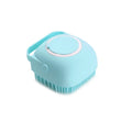 Escova de banho para animais de estimação, massageador de silicone macio, gel de banho, ferramentas limpas, pente, limpeza de cães e gatos, suprimentos de limpeza