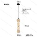 Lustres de LED Reguláveis de Mármore Natural para Decoração de Casa, Nova Tendência 2026, Iluminação para Sala de Estar e Sala de Jantar