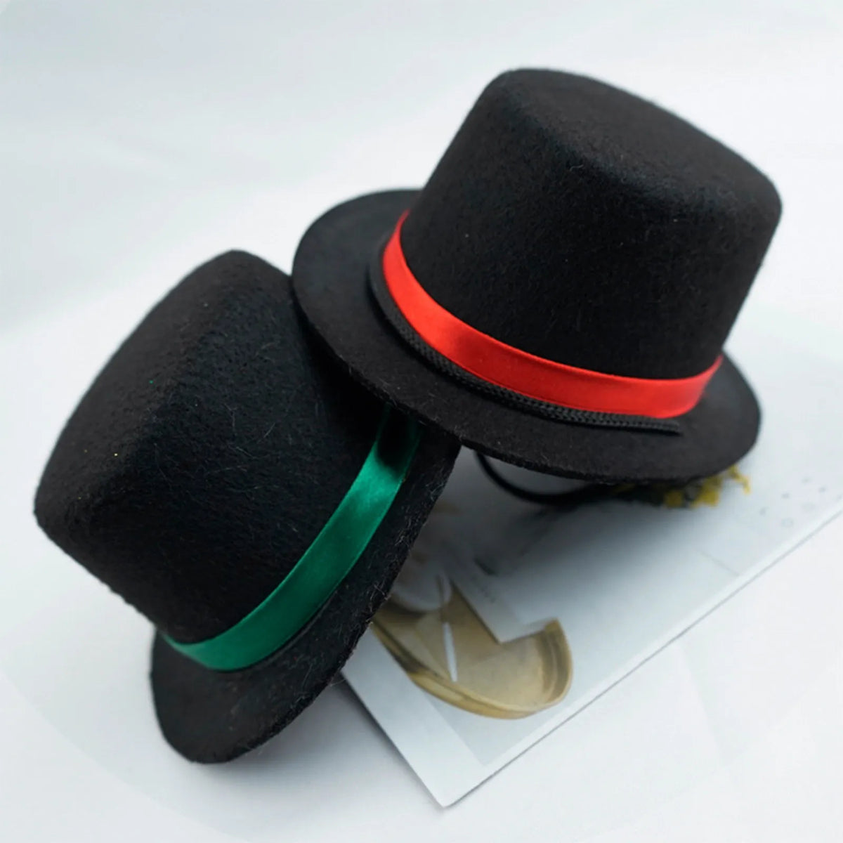 Bonés de formatura para cães e gatos, Chapéus decorativos para cavalheiro, Camisa de cowboys Chapéu de festa de aniversário, Moda