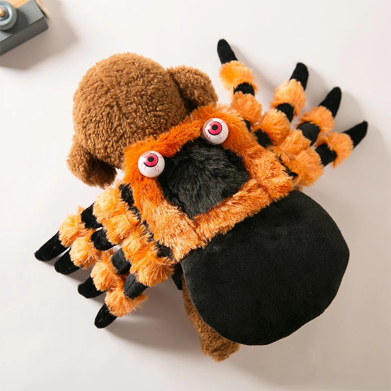 Red Eyed Spider Chest e Back Transformation Traje, Pet roupas, Halloween Party Supplies, Role Playing, bonito, gatos, cão
