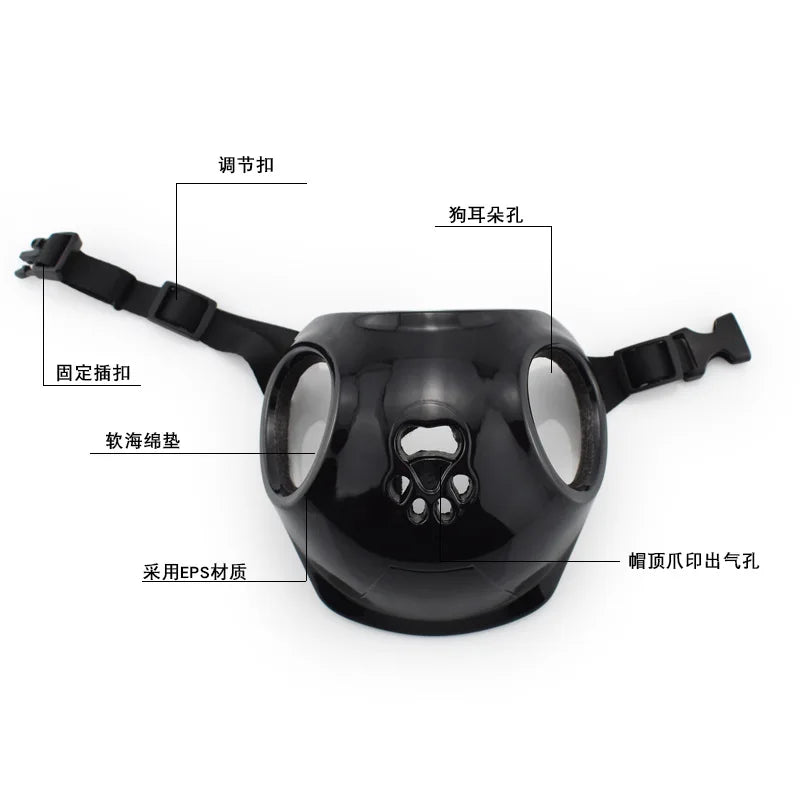 Capacetes para animais de estimação, capacete para gatos, capacete para cães, mini cabeça ao ar livre, chapéu seguro, capacete de motocicleta para cães, acessórios para fotos de animais de estimação
