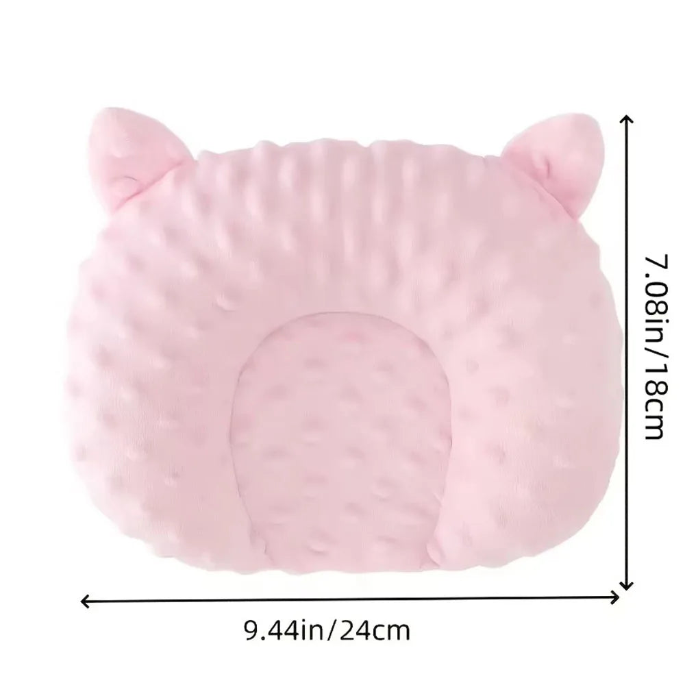 Almofada Confortável em Formato de U para Pets, Tapete Quente para Cães e Gatos Pequenos, Acessório para Sono Profundo, Brinquedo e Tapete de Dormir para Cães e Gatos