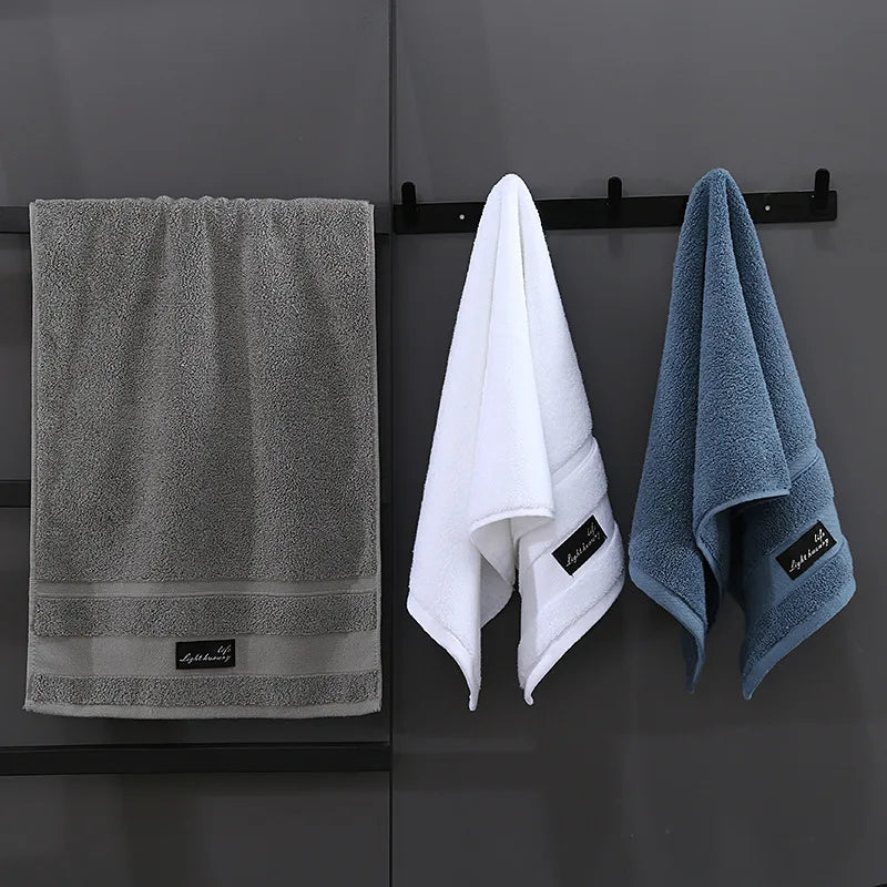 Toalha De Banho De Luxo, Toalha De Banho Grande, Terry Washcloth, Presente Do Esporte Do Curso, 35x75cm, 80x160cm
