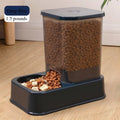 Comedouro e Bebedouro Automático para Gatos e Cães - Conjunto de Tigela para Ração e Bebedouro, Controle Inteligente de Porções para Gatos e Cães, Sem Bateria