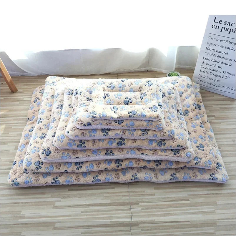 Dupla face pet esteira esteiras de pelúcia curta cama de dormir para gatos cães pequenos bonito almofada para animais de estimação cobertor quente gatinho almofada gato sofá cama