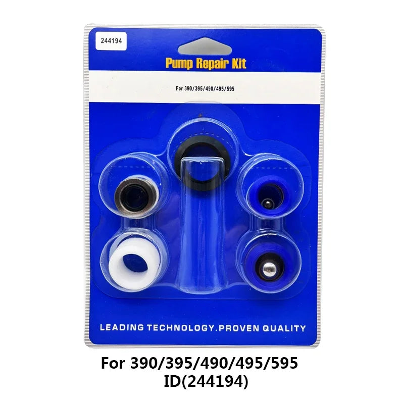 Kit de reparo de bomba de pulverização mal ventilada 248213/244194/248212/287835/249123 Filtro de junta de vedação para bomba 395 695 960 833 1095